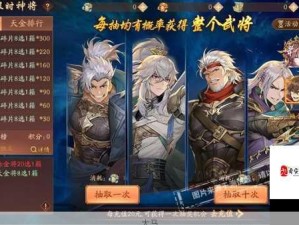 少年三国志2主角神兵搭配攻略及策略资源管理要点